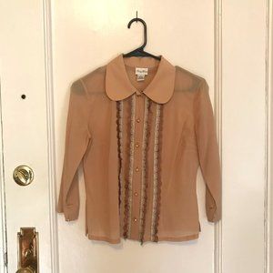 Tracy Reese Silk Blouse 6